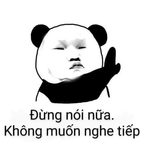 Hình troll gương mặt lạnh lùng như muốn thả câu im đi cho nhanh.