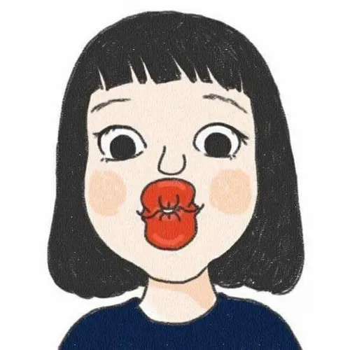 Hình chibi hài ngáo ghi lại nét mặt nguỵ ngơ rất dễ thương