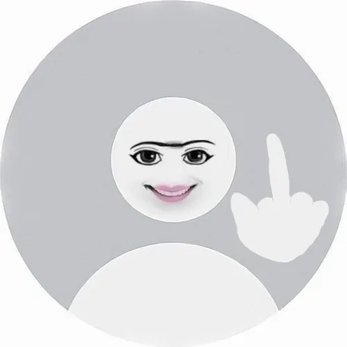 Ảnh avatar Facebook avatar mặc định chế dùng tông màu sáng.