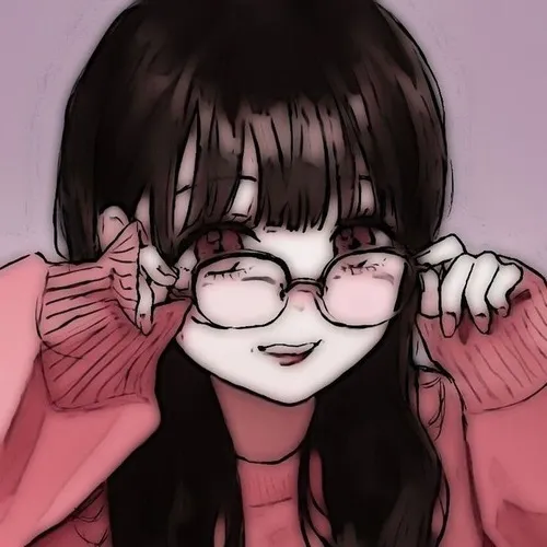 Hình đại diện anime cute ảnh vô cảm pha nét tĩnh hơi cà khịa