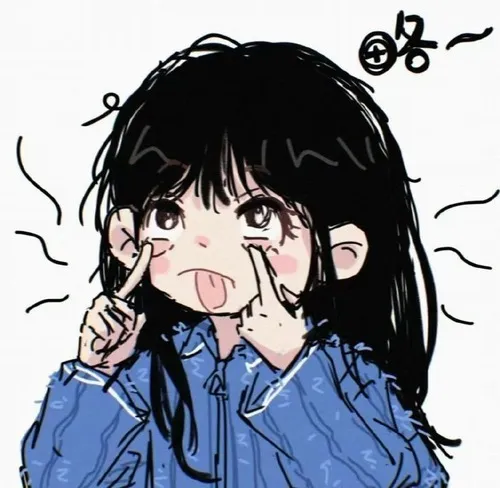 Hình đại diện Tiktok gương mặt lạnh giữa khoảng trống xung quanh nhìn ngồ ngộ