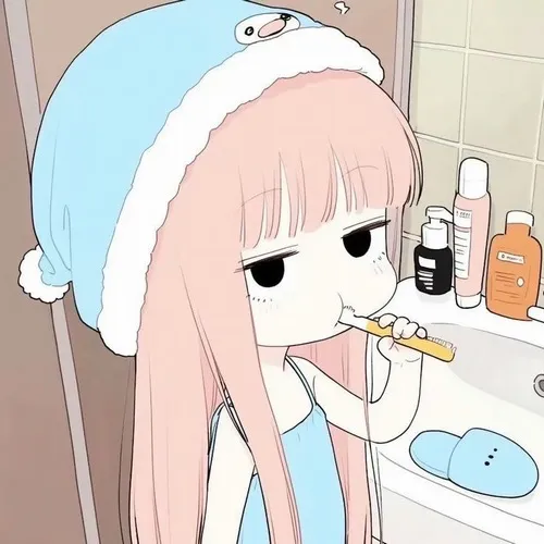 Ảnh avatar Facebook vô tri nữ kèm đường nét tĩnh kiểu troll độc đáo