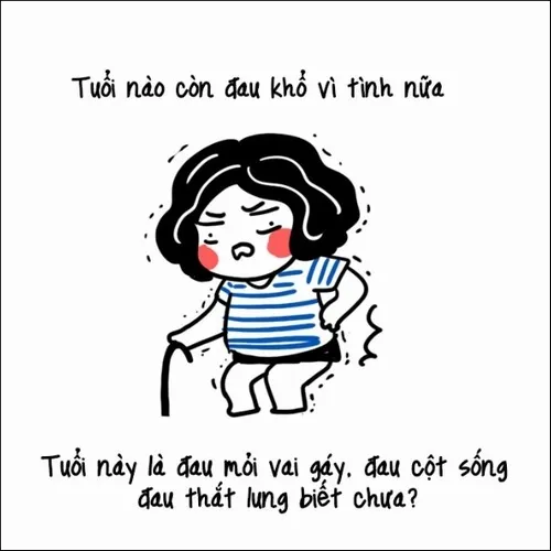 Hình meme đau lưng hài hước nhưng quá đúng với thực tế công sở