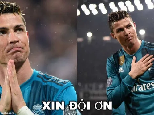 Hình troll CR7 đội ơn để trêu bạn bè nhưng vẫn đầy trân trọng