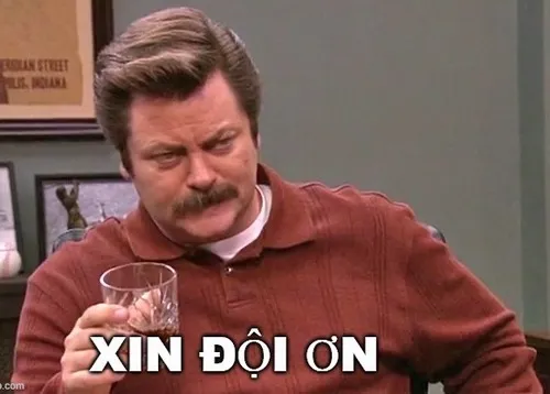 Ảnh chế biết ơn mô phỏng sự hy sinh lặng lẽ.