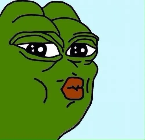 Hình troll đôi mắt lờ đờ tập trung nhìn thứ gì đó