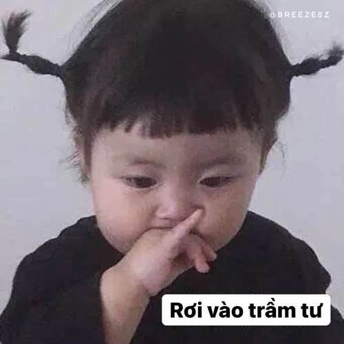 Hình troll em bé gục ngã tái hiện dáng buông xuôi của ngày thất bại nhẹ