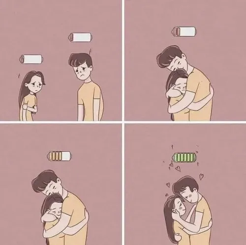 Ảnh troll pin yếu biểu hiện burnout trong công việc hiện đại