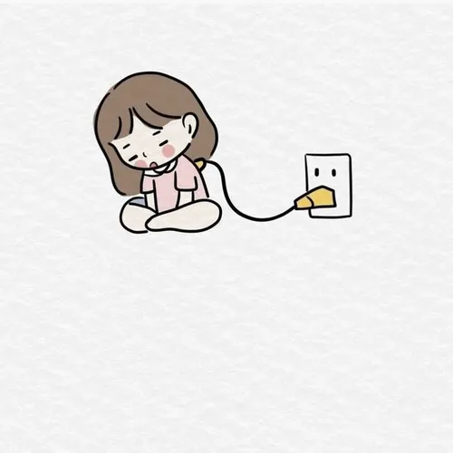 Ảnh chế chế độ ngủ biểu trưng cho tinh thần rã pin