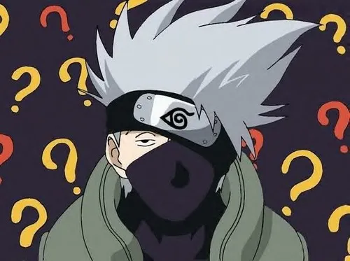 Meme Kakashi che mặt cười khi Sakura tặng quà sinh nhật.