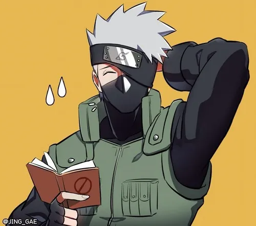 Meme Kakashi cúi đầu đọc sách giữa tiếng cười học trò.