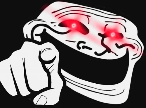 Meme chế biểu cảm lệch môi gợi ý định lật mặt