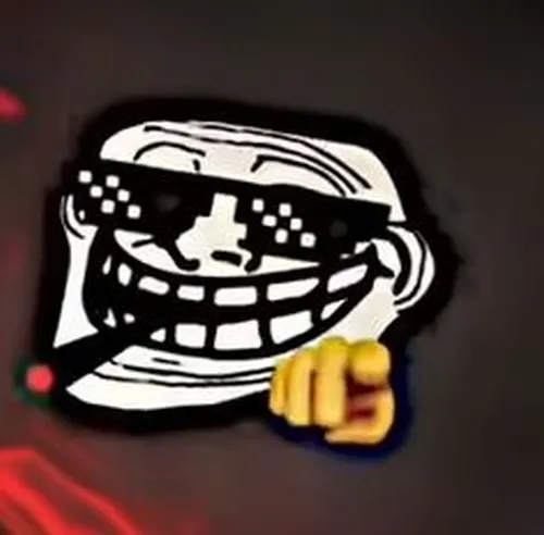 Ảnh chế nét mặt tinh quái thể hiện chất nghịch ngầm