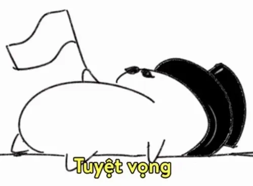 Ảnh hài ngán ngẩm gợi hình ánh mắt vô hồn khi chờ xe buýt lâu.