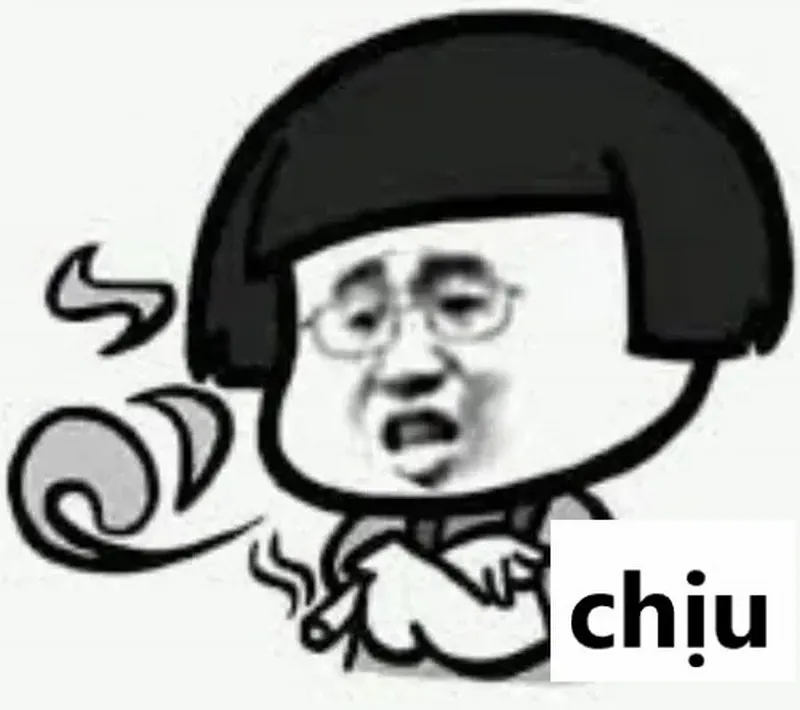 Hình troll chịu chết hình tượng hóa cảm giác không còn sức phản ứng.