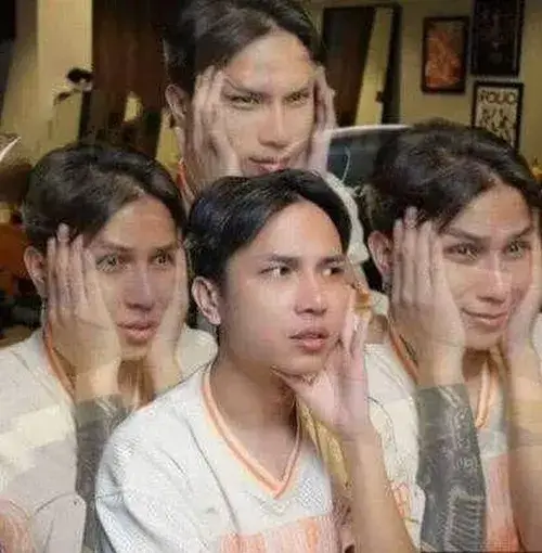 Ảnh troll nhức đầu ù tai khắc họa gương mặt đuối sau ngày dài họp.