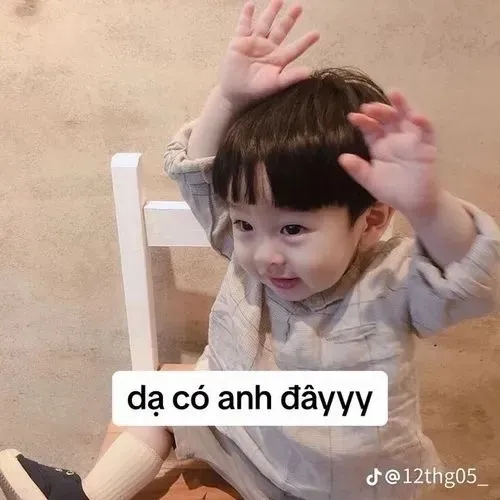 Meme hài baby nhỏ bó tay vì lục lạc rơi hoài