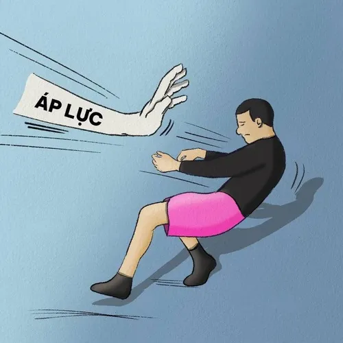 Ảnh troll gương mặt buông xuôi dành cho người vừa hụt hơi cuộc sống