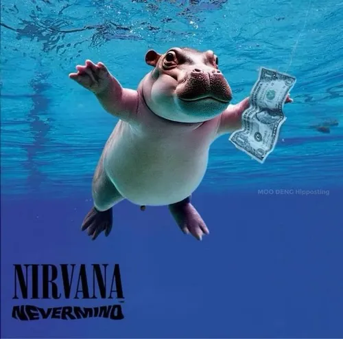 Hình troll hà mã nghi hoặc nhẹ khi bạn chán mà phải cười