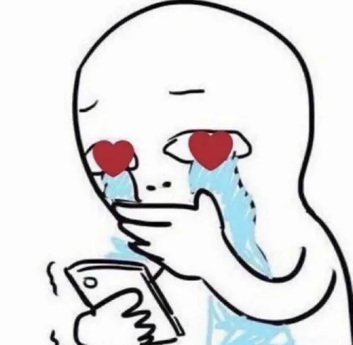 Ảnh chế niềm vui diễn tả ánh nhìn hiền rất gần gũi