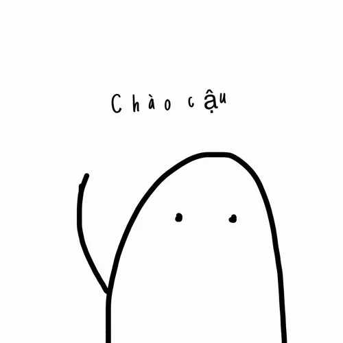 Hình meme hài hello phóng đại nét mặt tạo bầu không khí vui