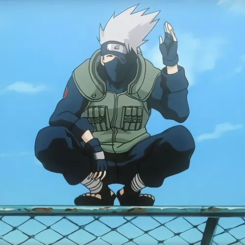 Ảnh vui người sao chép jutsu đối mặt đối thủ bằng ánh mắt tĩnh.