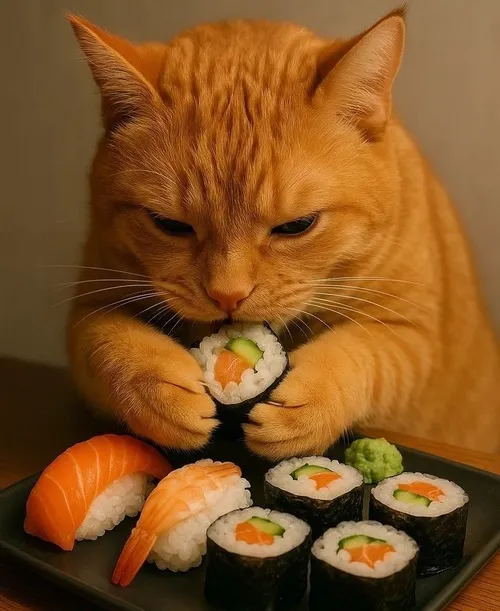 Những gương mặt mèo ăn khiến ai cũng bật cười nhận ra bản thân