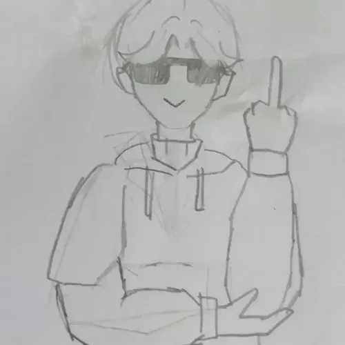 Cử chỉ bật lại bằng ngón tay thối khiến cảnh hoạt hình trở nên mặn.