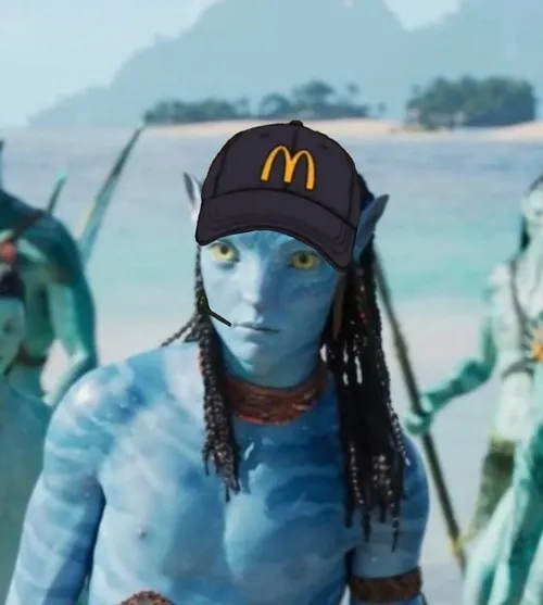 Ảnh hài Neytiri trợn mắt vì nghe chuyện vô lý