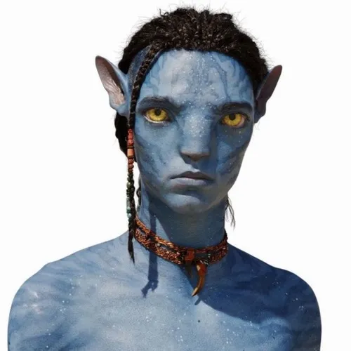 Ảnh chế Jake Sully trong hình dạng Na’vi đang ngáp