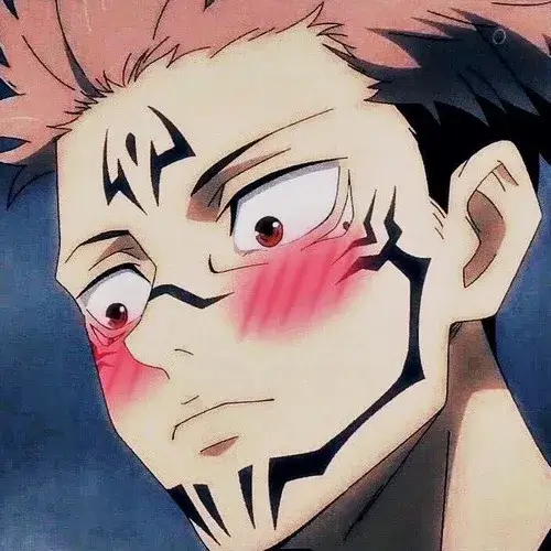 Hình chế Sukuna ngại ngùng