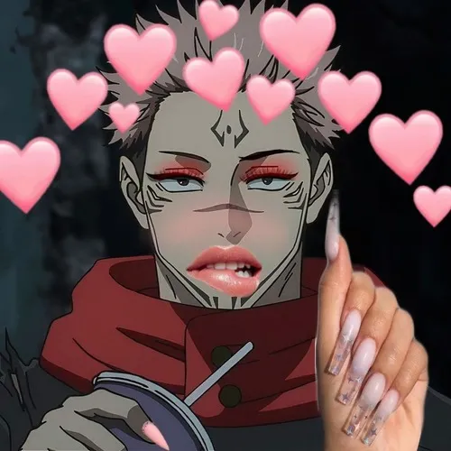 Hình chế Sukuna bắn tim