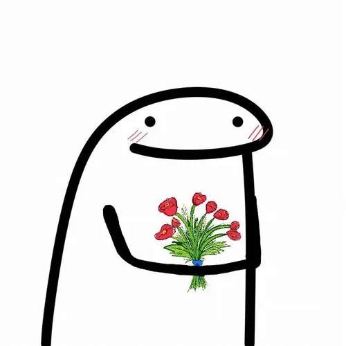 Hình chế meme vui nhân vật tối giản cau mày khó chịu