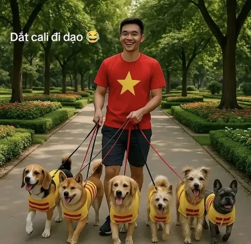 Hình chế meme vui dân xứ mình tạo điểm nhấn đầy hóm hỉnh trên mạng.