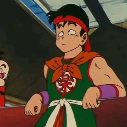 Ảnh chế Yamcha gục ngã khi Goku đứng nhìn đầy bất lực