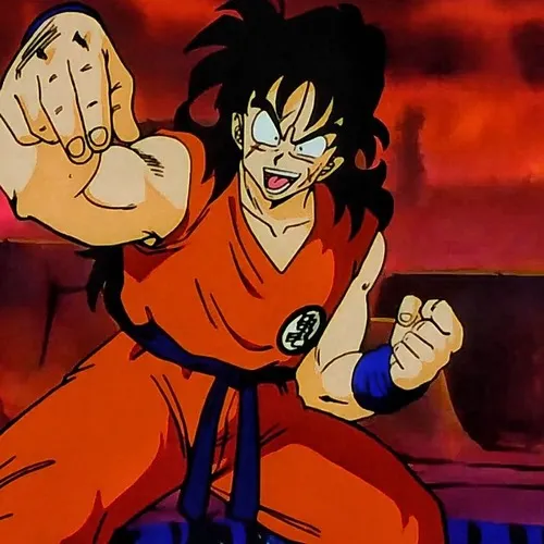 Meme Yamcha gắn với Yamcha ngã sấp giữa hố sâu