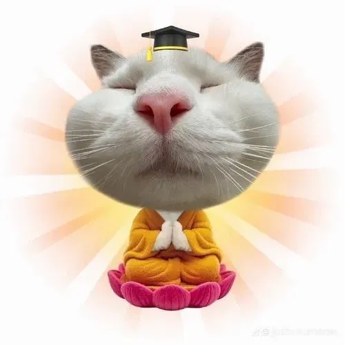 Hình meme hài mèo đơ pha sự ngầu lạnh nhạt