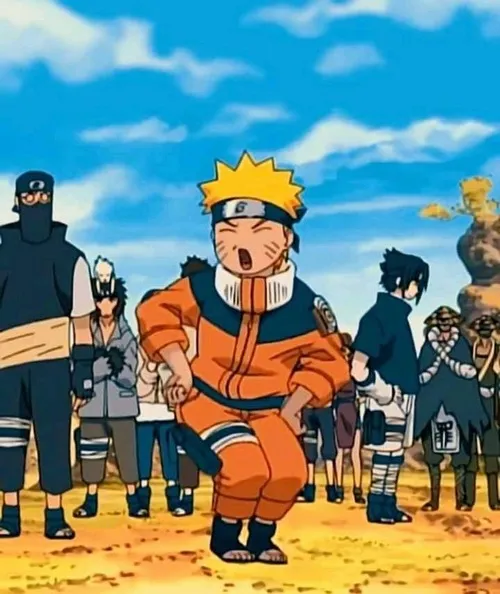 Ảnh meme vui Naruto xin lỗi pha nét bộc trực khiến sư phụ Kakashi bật cười
