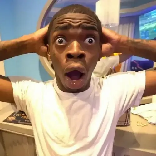 Meme anh da đen nhức đầu mô phỏng phản ứng khi thông tin quá phức tạp.