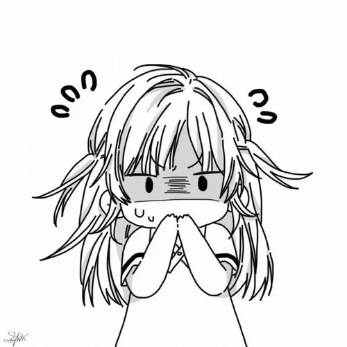 Avatar dễ thương chân dung tĩnh mang bố cục gọn chất hài