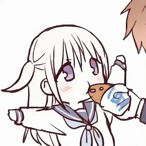 Hình đại diện ngầu vô tri nữ trong đường nét đều nhìn buồn cười