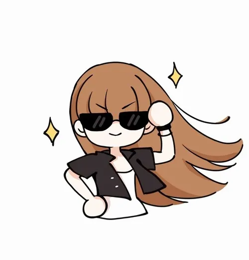 Hình avatar cute ảnh vô cảm trong độ tương phản nhẹ gây cười