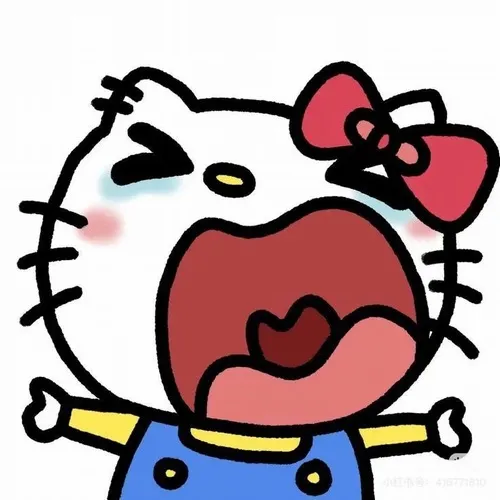 Mèo hồng cảm ơn bằng biểu cảm nhẹ nhàng dễ mến