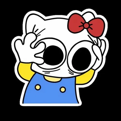 Hello Kitty mệt mỏi trong phong cách kawaii Nhật Bản