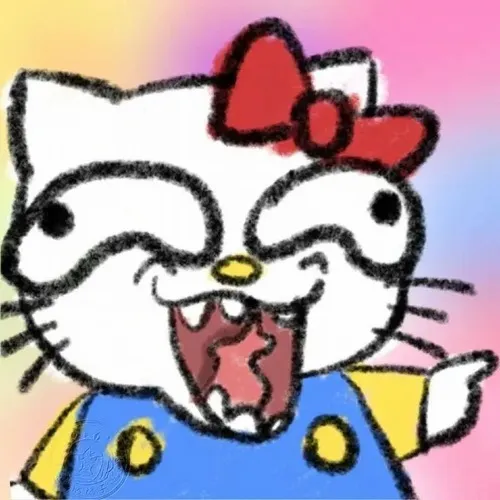 Loạt meme Hello Kitty nơ đỏ mang vibe chibi khiến ai cũng bật cười