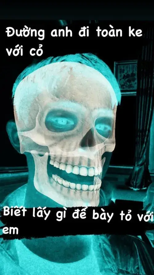 Ảnh chế thả thính chất như nước cất, ai xem cũng tan chảy