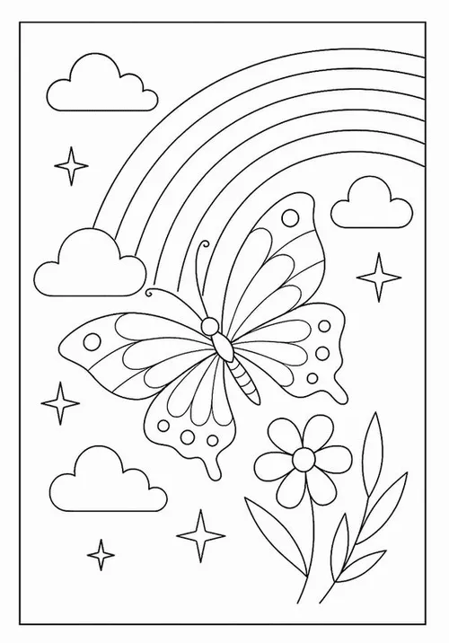 Trang tập tô bướm vàng cam mang sắc xuân tươi tắn