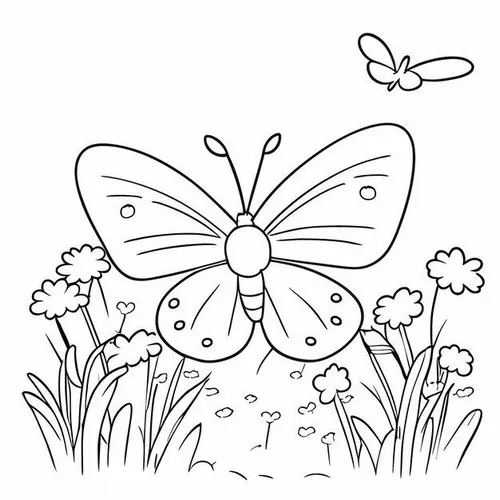 Tranh tô cánh bướm mềm mại giúp bé khéo tay hơn