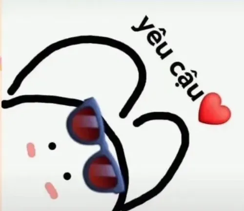 Meme lời yêu ngốc nghếch khiến người xem bật cười