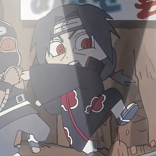 Khoảnh khắc Itachi nén cảm xúc liên hệ ánh mắt đỏ của Sharingan